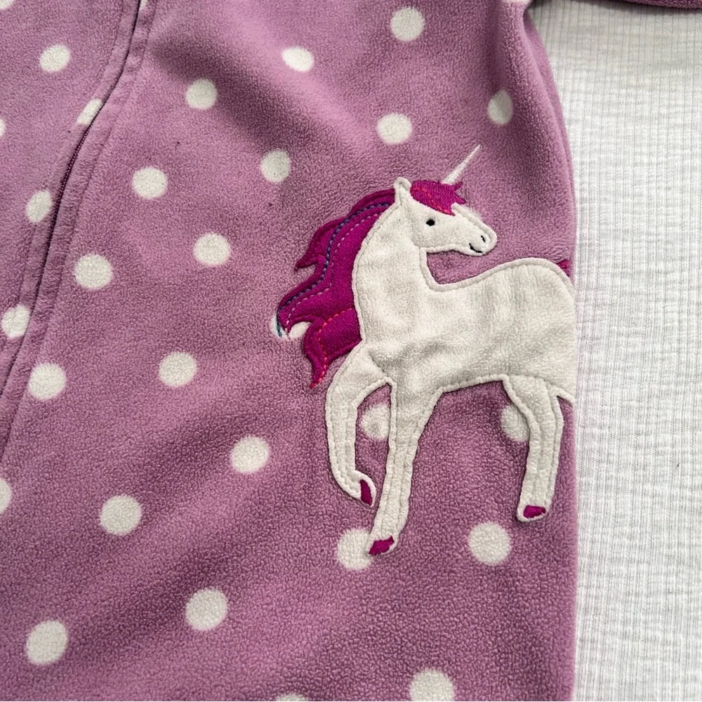 Baby‎ Girl Clothes Twins Matching Fleece Footie Pajamas 18 Months Carters